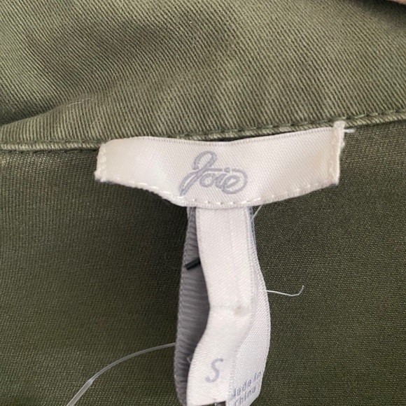 JOIE Khaki Green NWOT Utility Jacket Women’s Sz. S - Picture 8 of 8